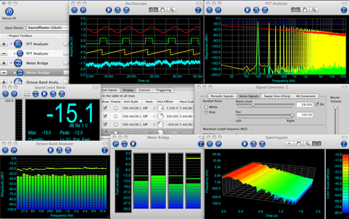 SignalScope Pro 3.8.5 Mac 破解版 音频测量与频谱分析工具