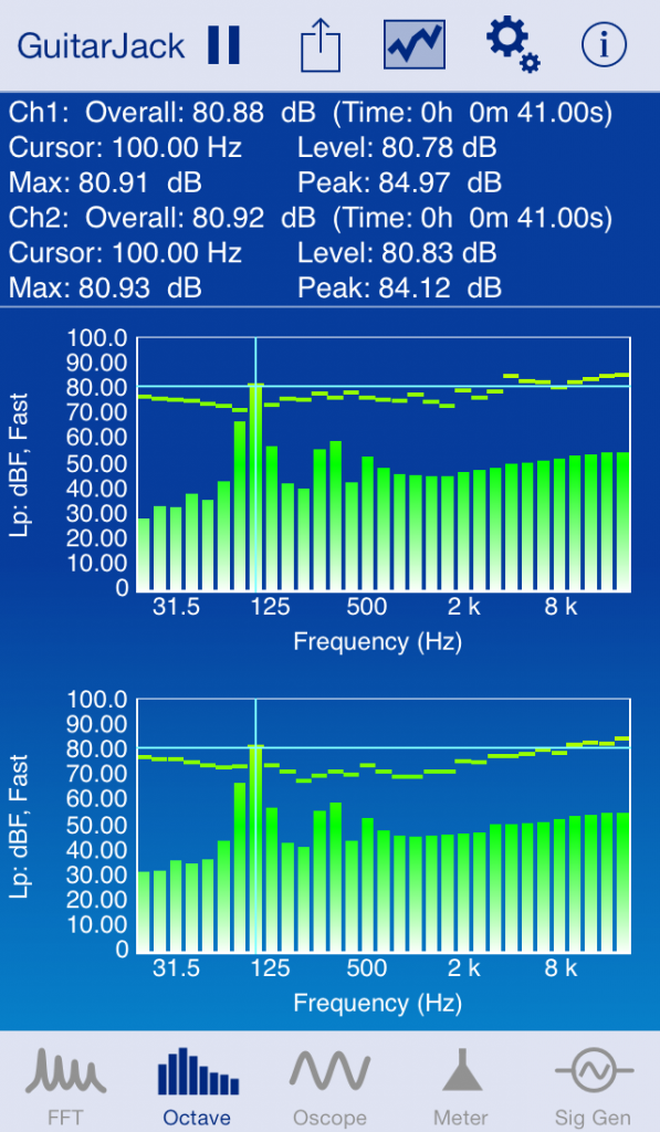 SignalScope Pro Screenshot iPhone 1