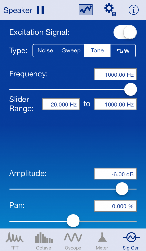 SignalScope Pro Screenshot iPhone 5