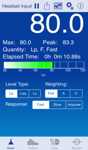 SoundMeter Pro Screenshot iPhone 1