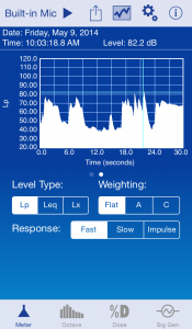 SoundMeter Pro Screenshot iPhone 2