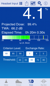 SoundMeter Pro Screenshot iPhone 4