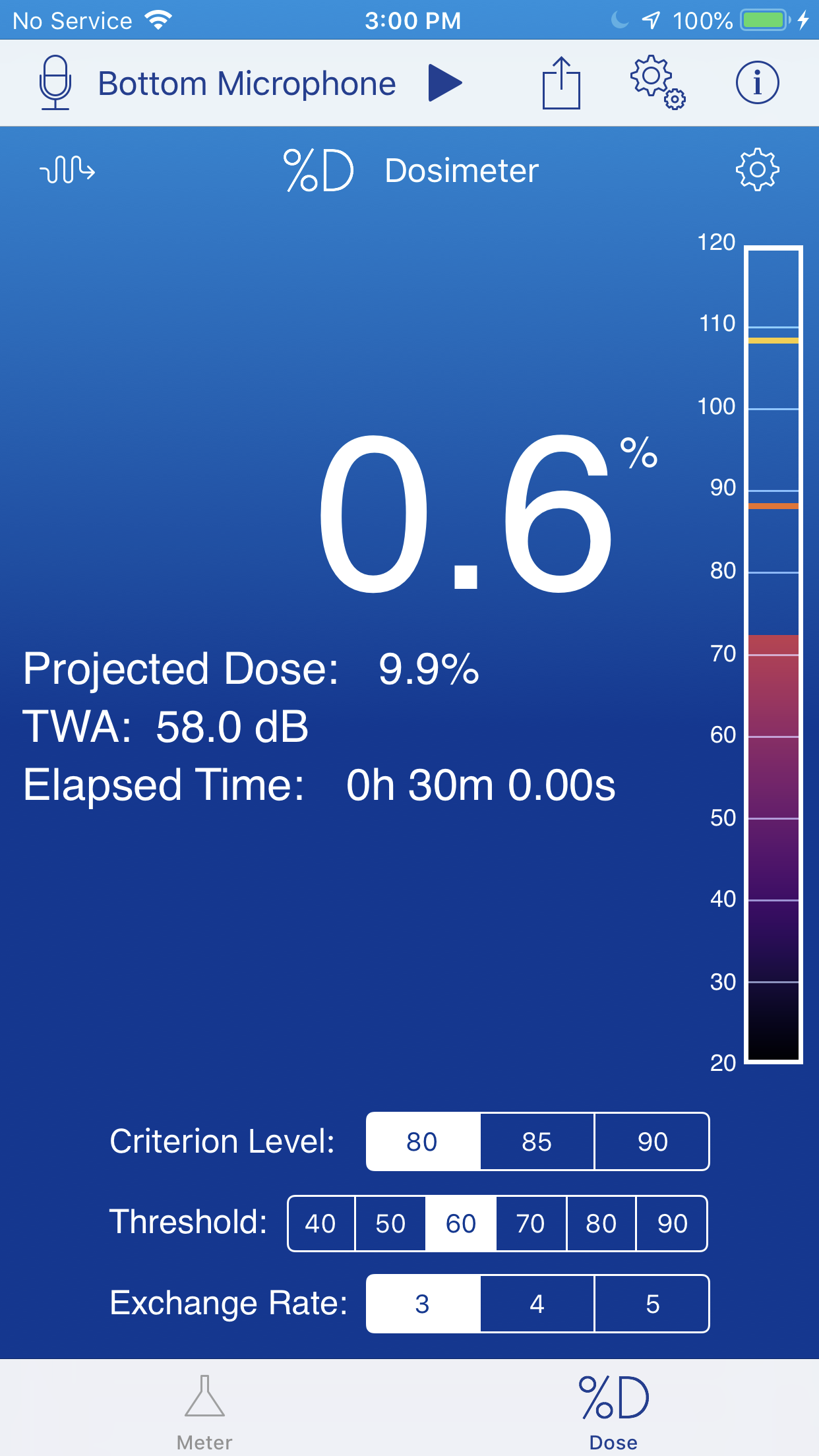 Noise Dosimeter