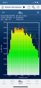 Octave Analyzer Screenshot