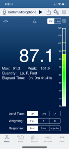 Level Meter Screenshot