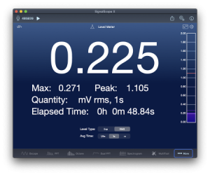 Signalscope SignalScope X 11.3 displays dBu and non-dB signal levels – Faber ...
